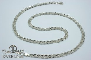 Chain "Lanterns" of sterling silver, фото